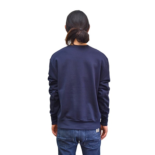 【40％OFF】VOLN / CREW NECK SWEAT / U.S. WAVY / NAVY