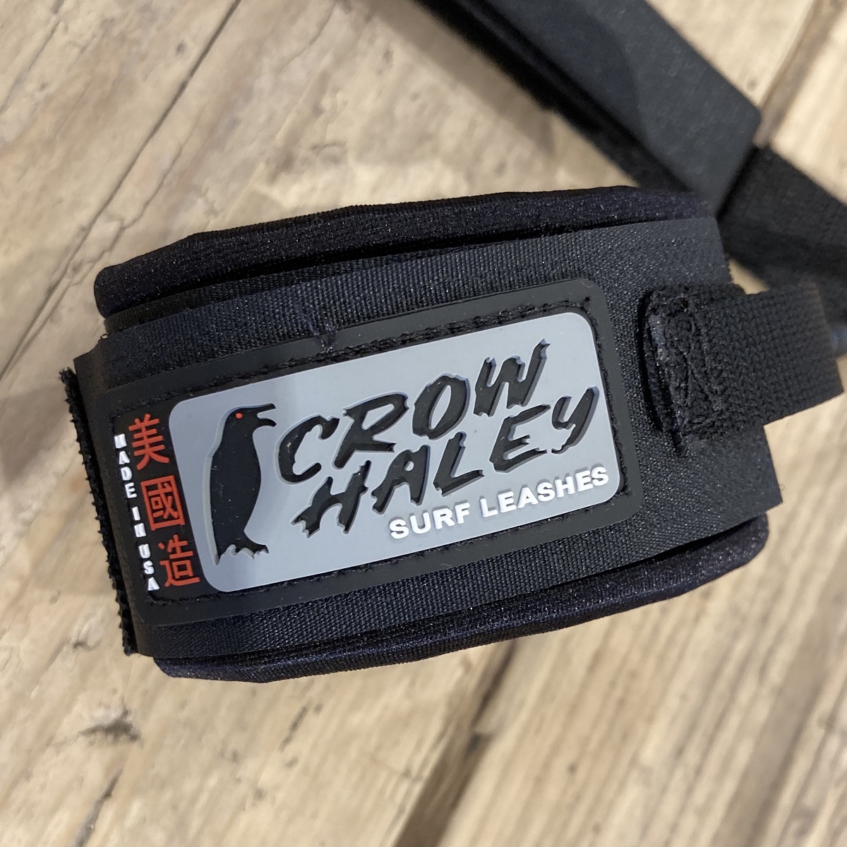 CROW HALEY リーシュコード 6ft Surf leash REGULAR (OLIVE GREEN)レギュラーDOUBLE SWIVEL