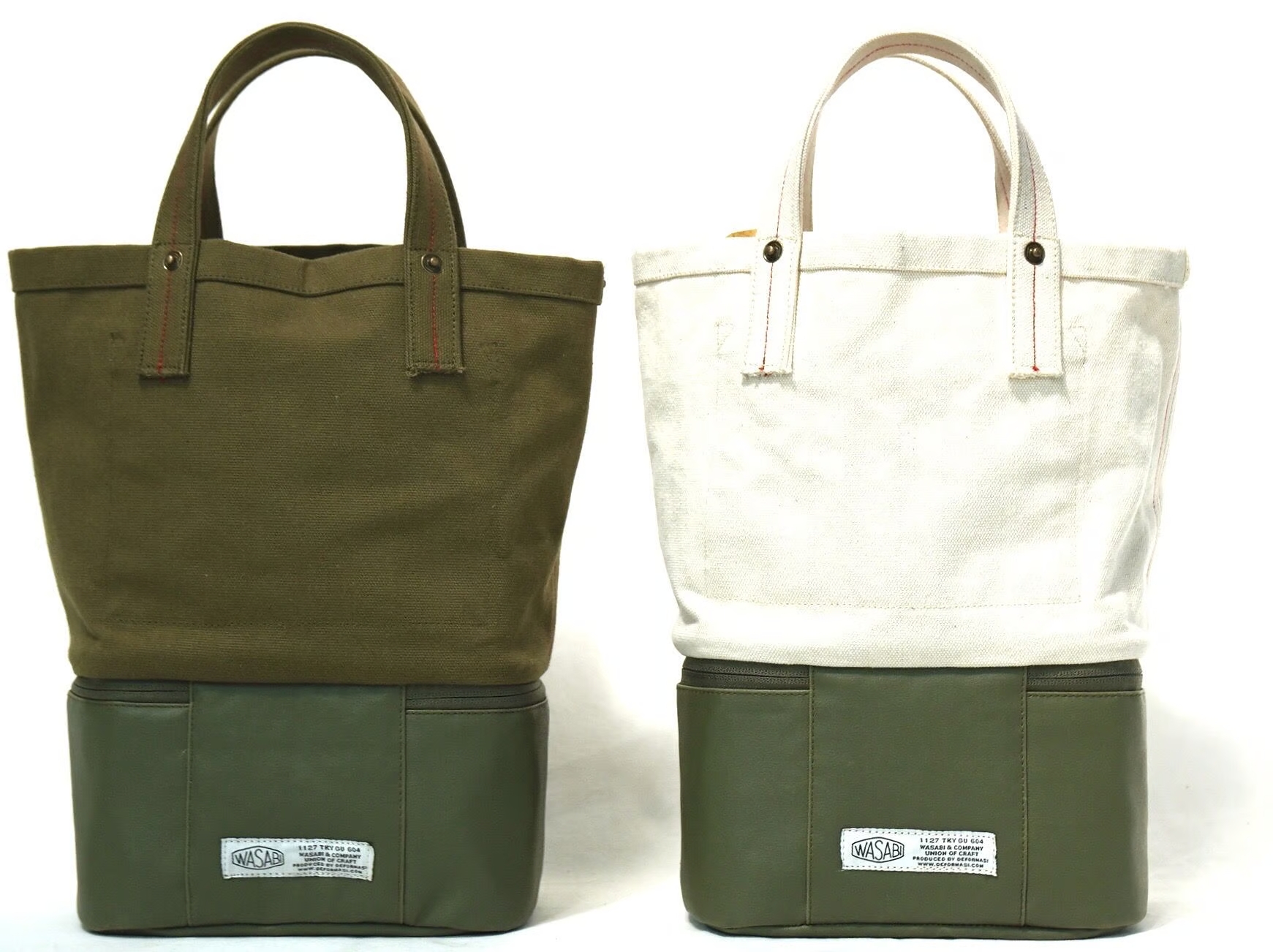 DEFORMASI デフォルマシー BEER COOLER CANVAS TOTE AND CONTAINER ビールクーラーキャンバストート＆コンテナ 保温機能バッグ アウトドア