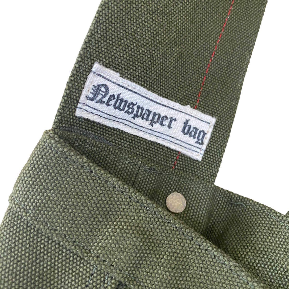 DEFORMASI デフォルマシー × SURF A BILLY WASABI NEWSPAPER BAG 23L GREEN ジャレッドメル ニュースペーパーバッグ カナビラフック アウトドア