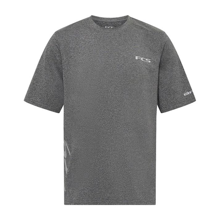 FCS UV SURF TEE GRAY ラッシュガード