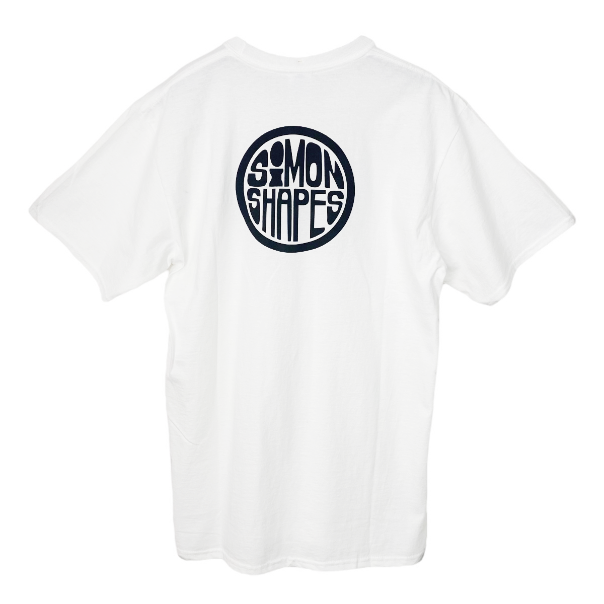 SIMON SHAPES - LOGO T-SHIRT（WHITE）