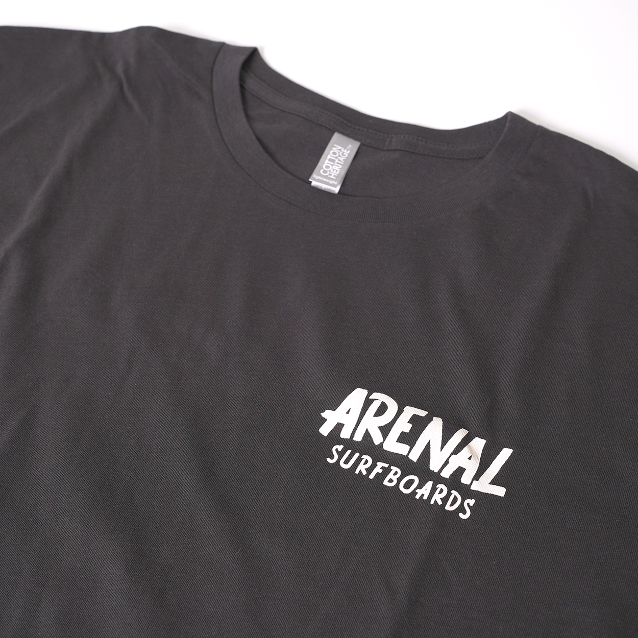 ARENAL SURFBOARDS / LOGO T-SHIRT (BLACK)