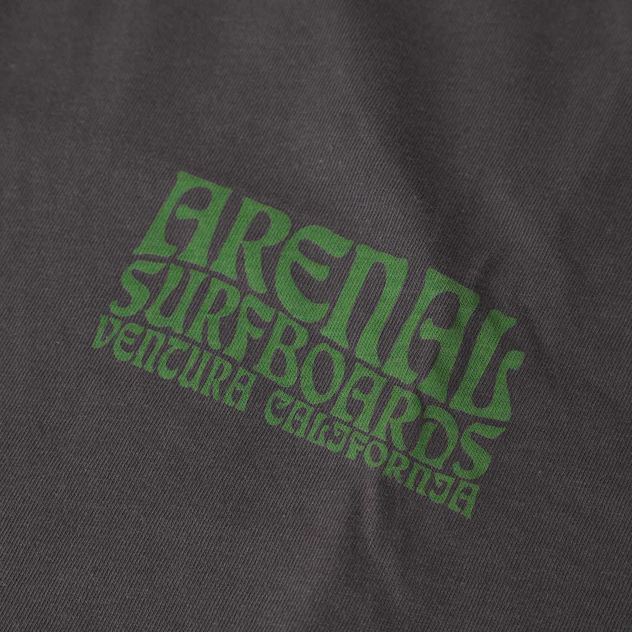 ARENAL SURFBOARDS / VENTURA CA T-SHIRT (BLACK)