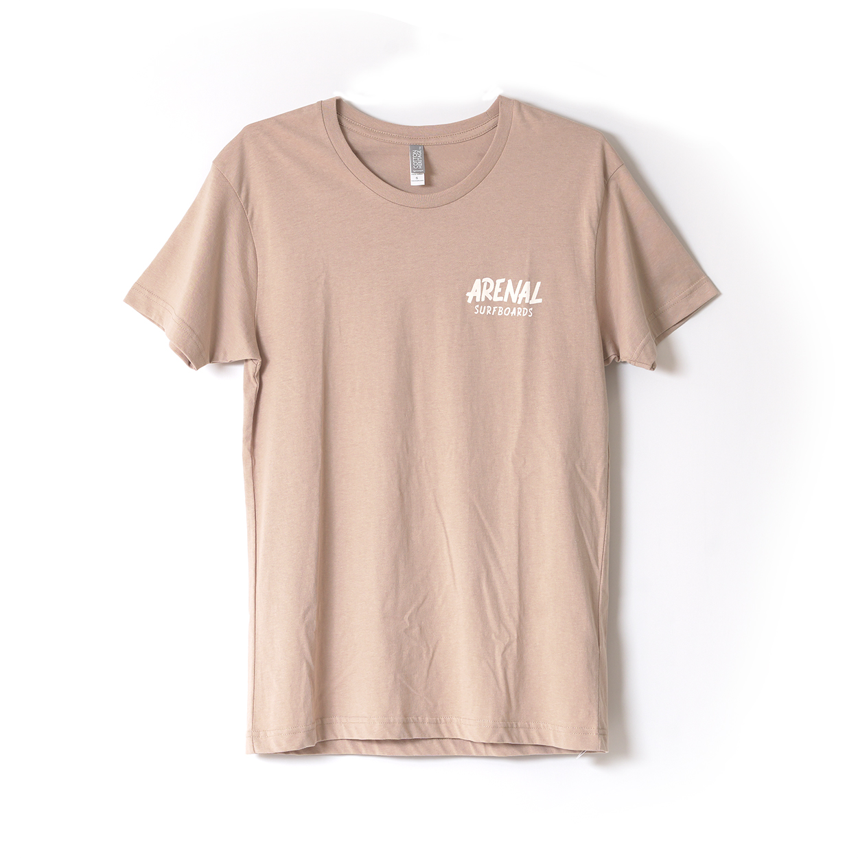 ARENAL SURFBOARDS / LOGO T-SHIRT (BEIGE)