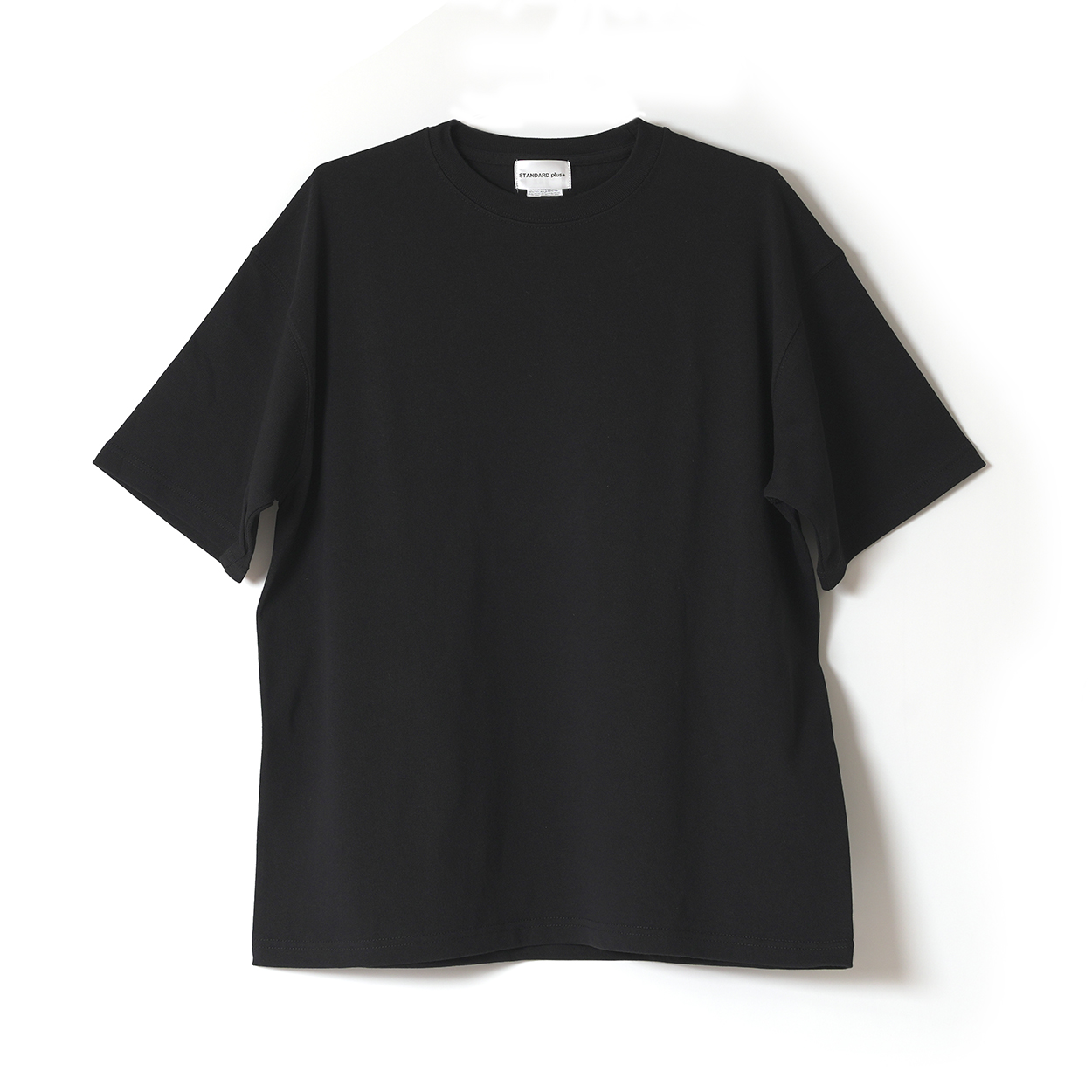 STANDARD plus+ / HEAVY WEIGHT T-shirt / 無地BIG-T / BLACK