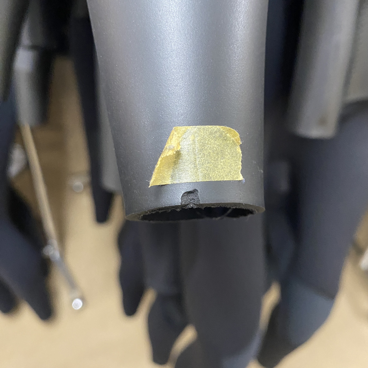 【OUTLET品・現金払いのみ】CRAFTSMAN WETSUITS 2MM 長袖タッパー フロントジップ ロングスリーブジャケット フラットスキン ラバー クラシック 日本製