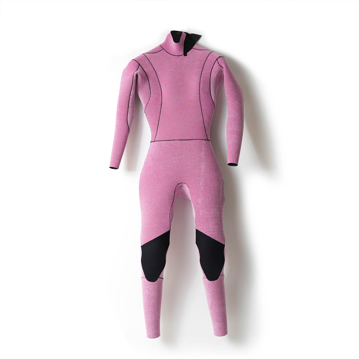 【受注生産販売】CRAFTSMAN Ladies` WETSUITS SEMIDRY 5mm / 3mm  BACKZIP FLAT SKIN  セミドライ  ラバー 真冬用  裏起毛 サーフィン