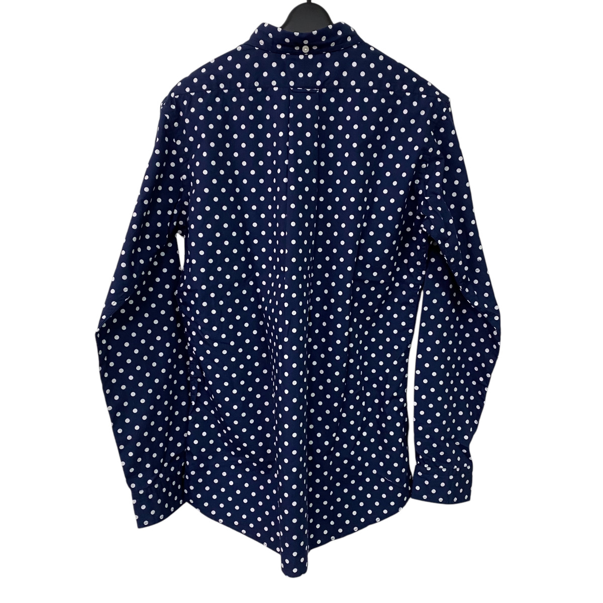 【60％OFF】VOLN / Button-Down Shirts /  NAVY DOT ボルン ボタンダウンシャツ ネイビードット 長袖 サーフィン