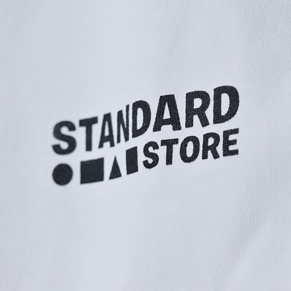 STANDARD STORE × ANDY DAVIS ORIGINAL T-SHIRT（LOGO）WHITE