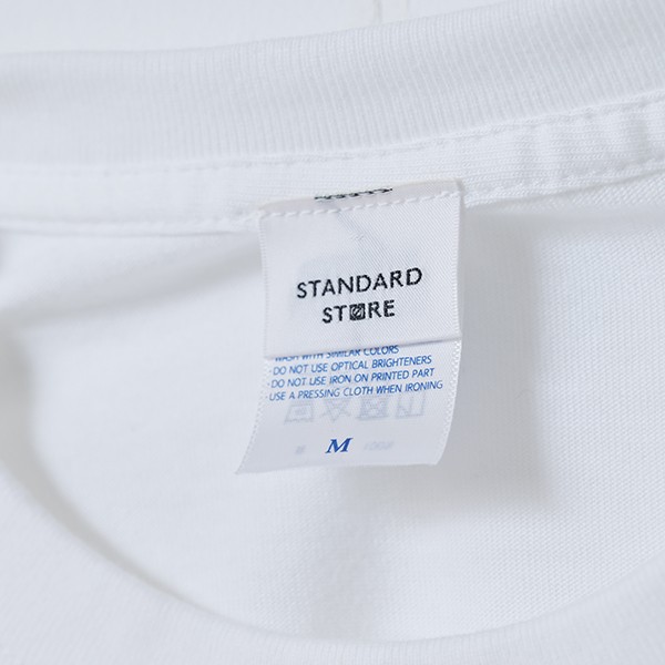 STANDARD STORE × ANDY DAVIS ORIGINAL T-SHIRT（LOGO）WHITE