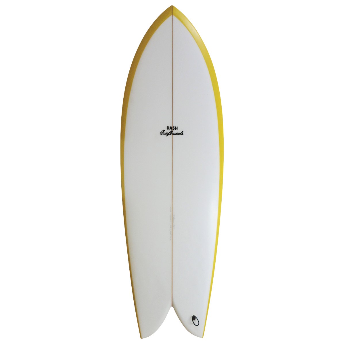 Dash Surfboards Siamese Twin fish-
