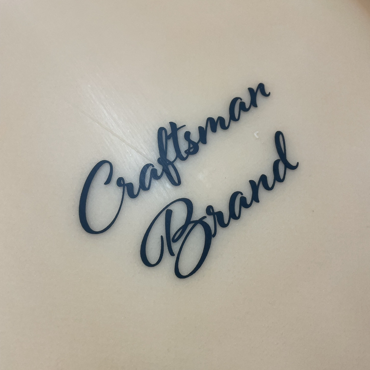 CRAFTSMAN BRAND / ROUND NOSE EGG 7`0