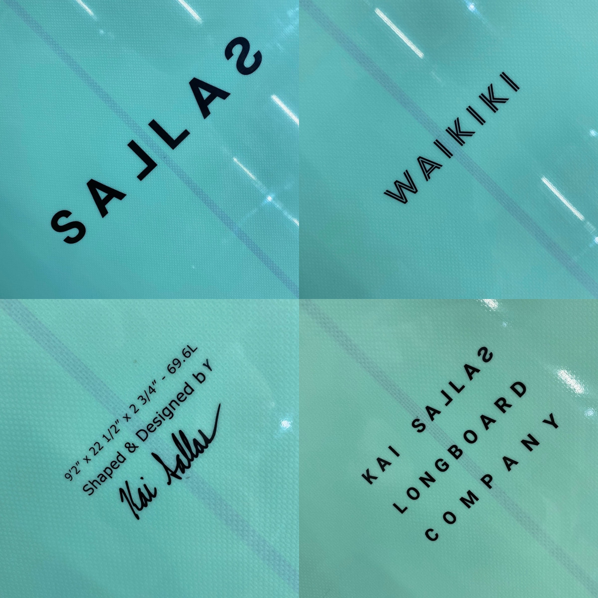 KAI SALLAS×THUNDERBOLT / WAIKIKI 9`2 SEAFOAM