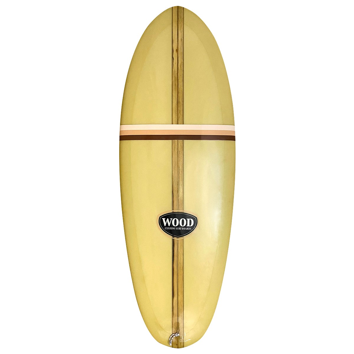 WOOD CUSTOM SURFBOARDS / THE GYPSY 5`7 Agave Stringer