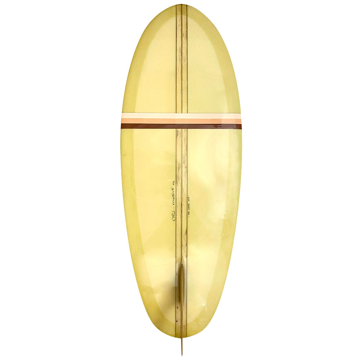 WOOD CUSTOM SURFBOARDS / THE GYPSY 5`7 Agave Stringer