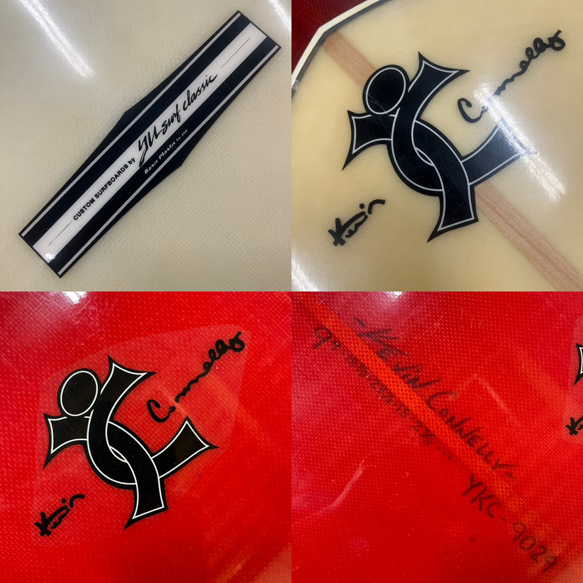 YU SURF CLASSIC / NOSERIDER 9`4  Shaped by Kevin Connelly