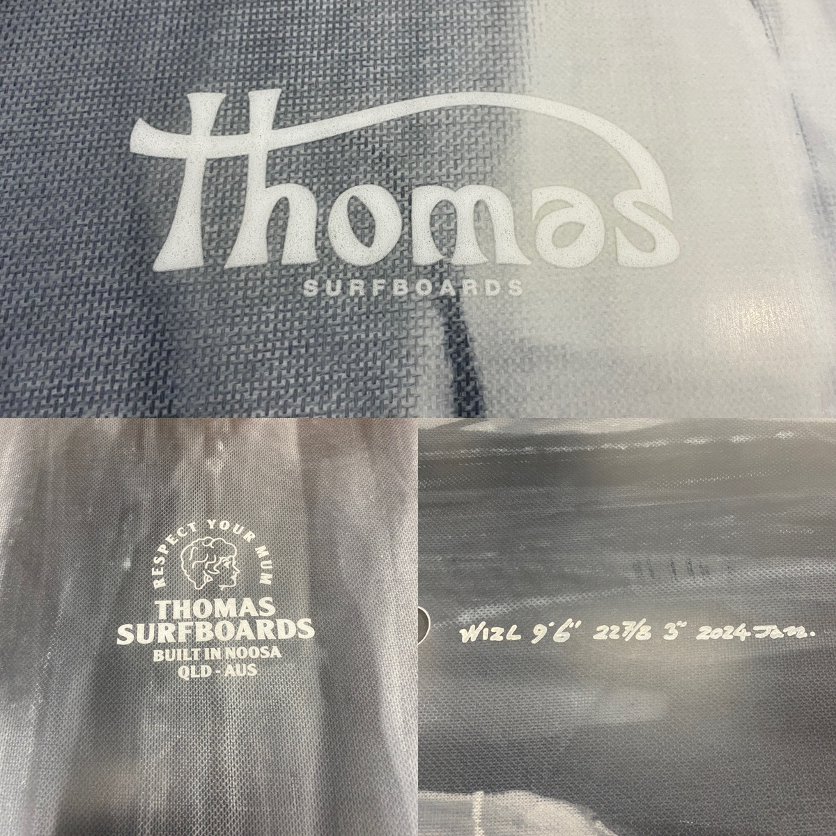 THOMAS SURF BOARDS /  The Wizl 9`6