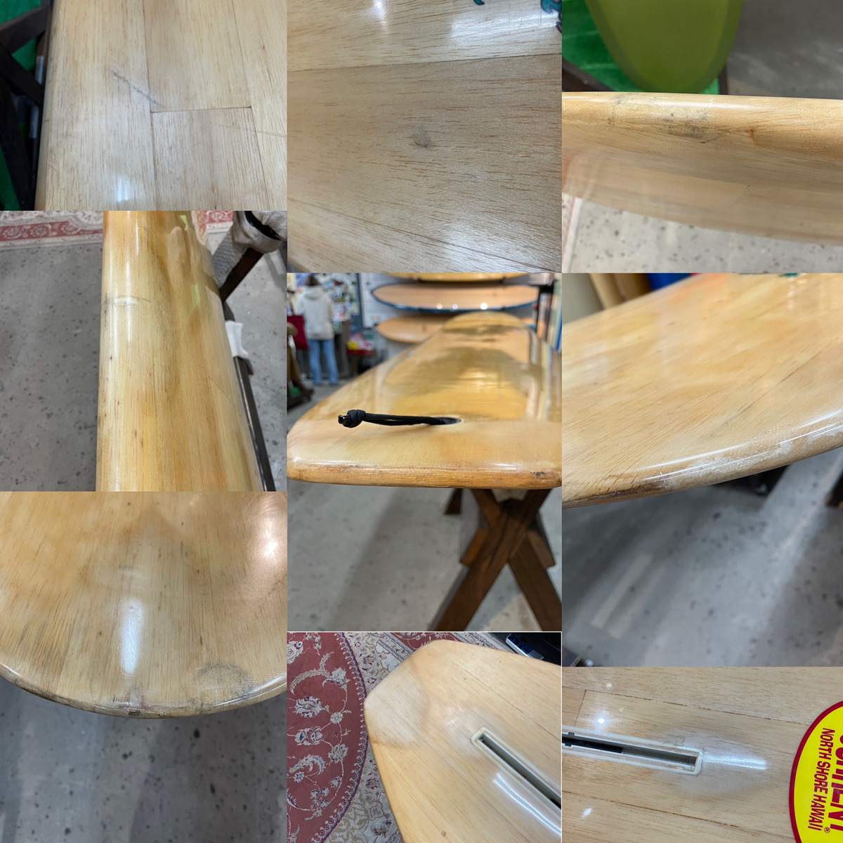 COUNTRY SURFBOARDS/ BALSA  9`1