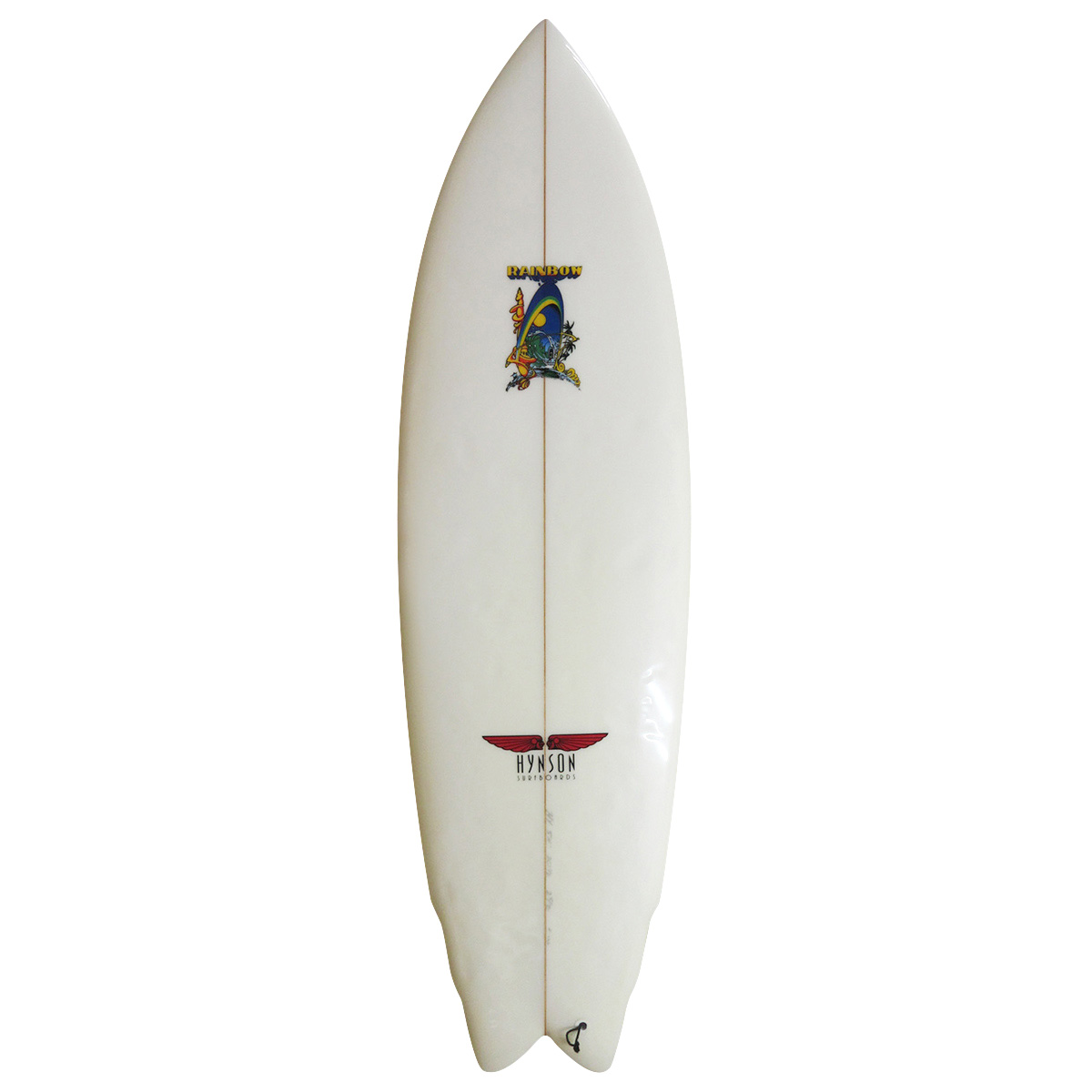 RAINBOW / Hynson Flying Fish 5'11 Shaped By Michael Hynson